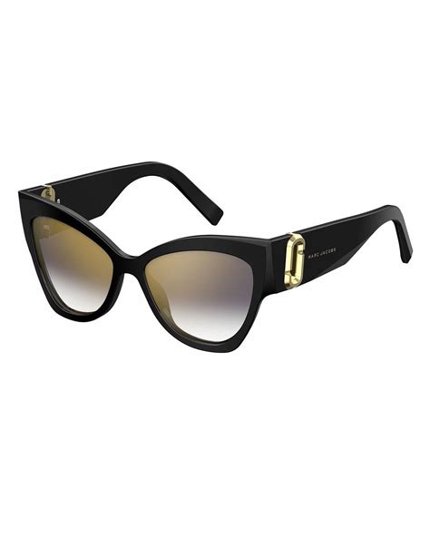 marc jacobs cat eye chunky frame sunglasses